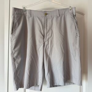 Grand Slam Gray Flat Front Men’s Golf Shorts